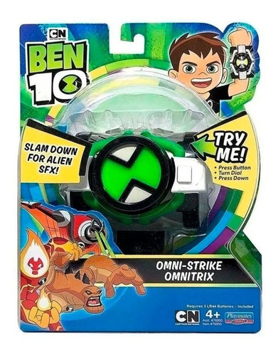 Reloj Ben 10 Omnitrix Omni Strike Luz Y Sonido Art 76950