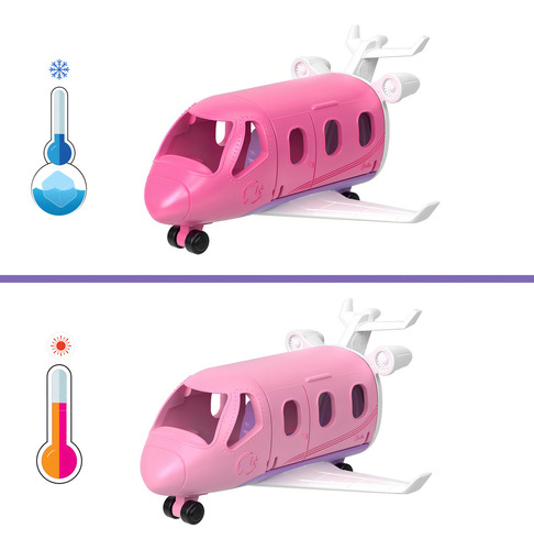 Barbie Mini Barbieland Vehículo Muñecas Avión De Los Sueños Multicolor