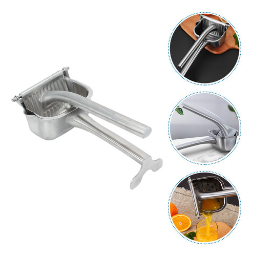 Exprimidor Manual De Cítricos De Acero Inoxidable Para Sandí