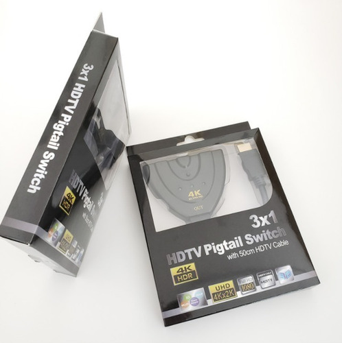 Splitter Hdmi 1x3 Amplificador 3 Puertos Full Hd 1080p 3d 4k