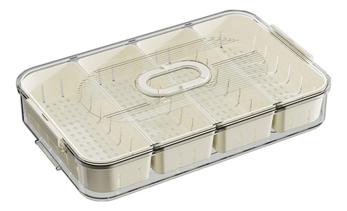 Caja De Almacenamiento Para Nevera, Bandeja Para 4 Rejilla
