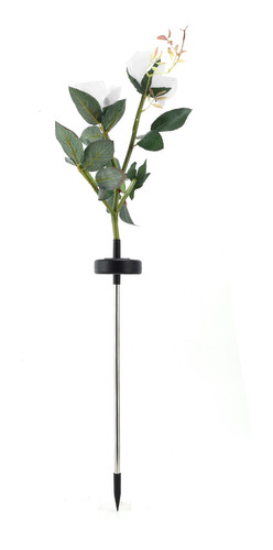 Luz Led Para Paisaje, 2 Piezas, Diseño De Flores Solares S,