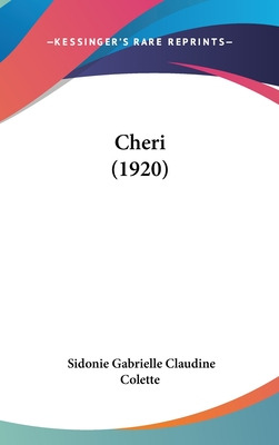 Libro Cheri (1920) - Colette, Sidonie Gabrielle Claudine