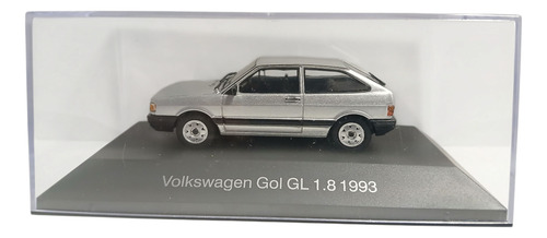 Autos Inolvidables Argentinos Salvat 1.43 + Tapa De Acrílico Volkswagen Gol Gl 1993