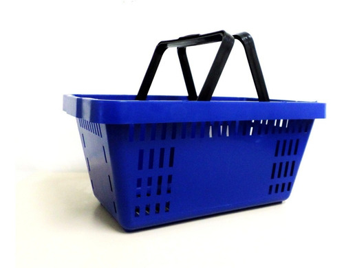 25 Cestas De Compras Reforçada P/ Supermercado Mercado Loja
