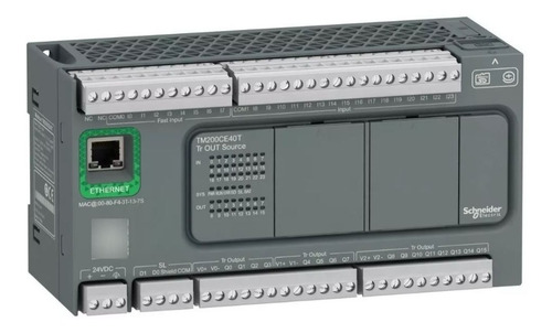 Clp Schneider Tm200ce40t Ethernet 24 Entradas 16 Saídas C/nf