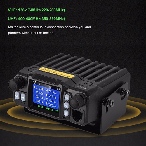 200 Canales Coche 136-174/400-480 Mhz Vhf/uhf Walkie Talkie