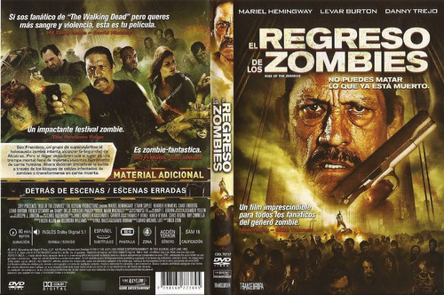 El Regreso De Los Zombies Dvd Danny Trejo Como Nuevo