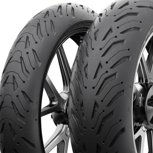 Par Pneu 110/80 Zr19 + 160/60 Zr17 Road6 Michelin