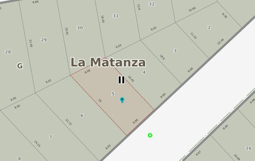 Imagen 3 de 3 de Lote 175 M² Sobre Calle Principal - Ramos Mejía