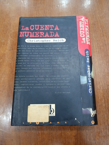 La Cuenta Numerada Christopher Reich Ediciones B 1998 (Usado)