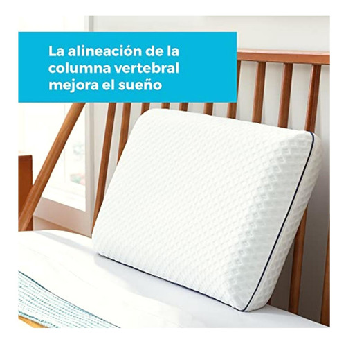Linenspa Almohada Ventilada De Memory Foam Y Gel