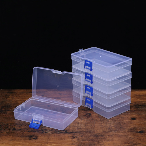 Caja De Almacenamiento Transparente De 10 Piezas