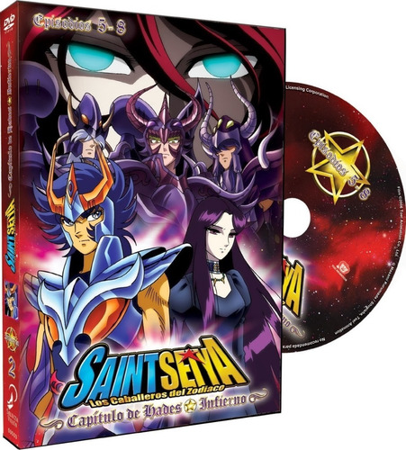 Saint Seiya Caballeros Hades Saga Latino Jap Subs 11 Dvd
