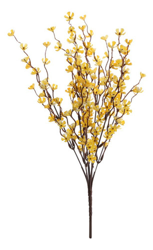 De Artificial Decoración De Maceta Colgante Amarillo