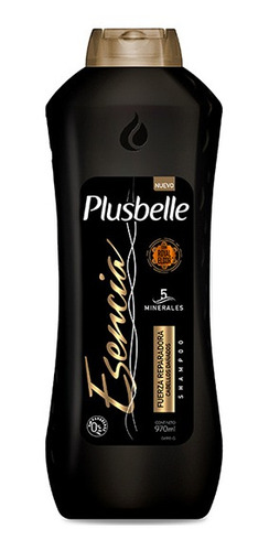 Imagen 1 de 3 de Shampoo Plusbelle Esencia Fuerza Reparadora 970 Ml