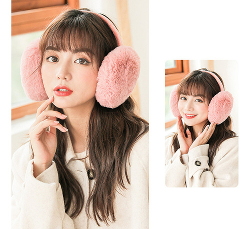 Orejeras Furry Winter: Cálidas Orejeras Plegables Para El Fr