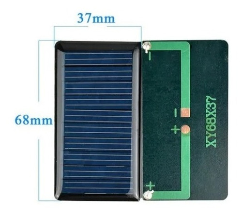 Panel Celda Solar 5v 60ma 0.3w