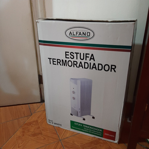 Estufa , Termoradiador Alfano 9celdas