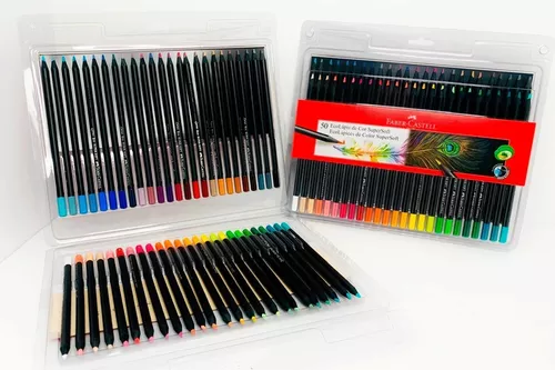 Lapices De Colores Faber Castell Super Soft 50 Piezas