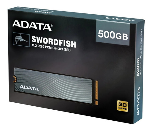 Imagen 4 de 8 de Disco sólido interno Adata Swordfish ASWORDFISH-500G-C 500GB
