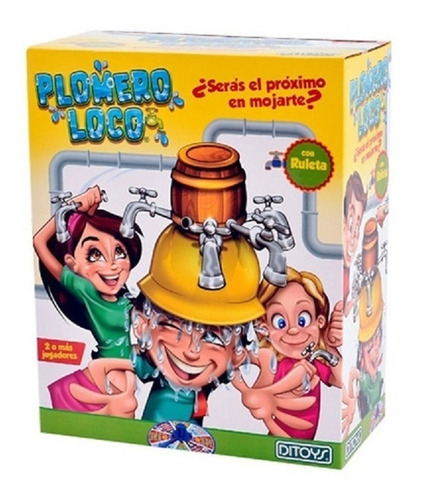 Juego De Mesa Plomero Loco Original Ditoys Art. 2241 E.full