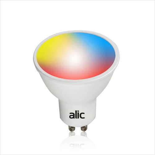 Lampara Led Dicro Gu10 Inteligente Smart Rgb Wifi-bluetooth