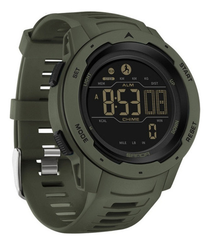 Relojes Digitales Simples Con Cronógrafo Led Sanda Para Homb