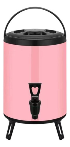 Dispensador De Bebidas Refrescantes Y Calientes 10l Rosa