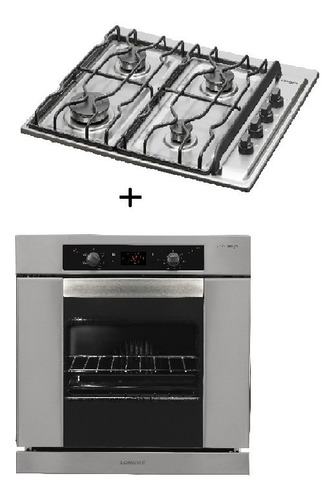 Imagen 1 de 3 de Combo77 Longvie Horno He6900x+ Anafe A2600xf