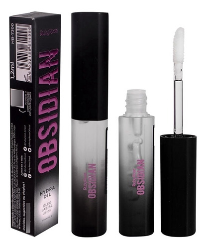 Óleo Labial Hidra Oil Vitamina E Obsidian Ruby Rose