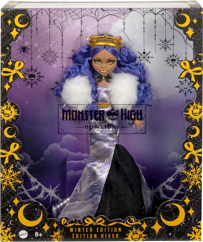 Muñeca Clawdeen Wolf  Monster High Howliday Winter Hnf97