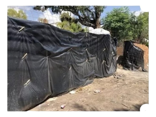 Plastico Negro Polietileno Multiusos 4m X 16m Cal. 600
