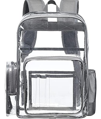 Bolso Morral Backpack Heavy Duty, Transparent 1l1bd
