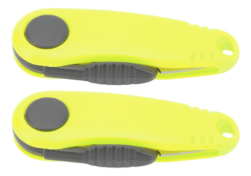 Tijeras Rápidas Con Forma De Camarón Amarillo Fluorescente,