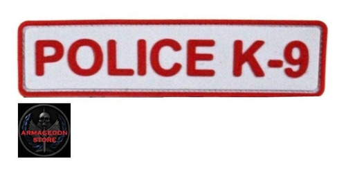 Parche Unidad Canina K9 Knine Perro Militar Policia 18cm Grf