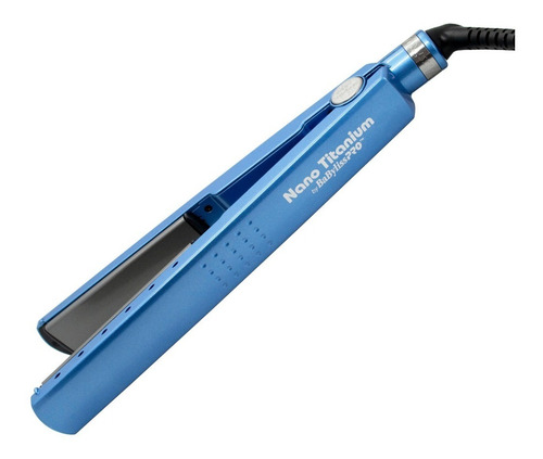 Planchita de pelo BaBylissPRO Nano Titanium Iónica Digital BABNT2091T azul 220V