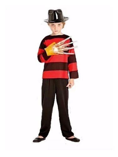 Disfraz De Freddy Halloween Niño Talle 1