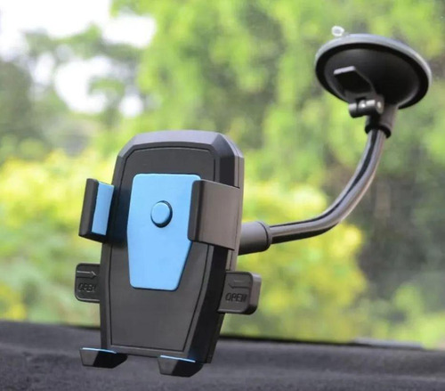 Suporte Universal Veicular Trava Automática Carro Parabrisas