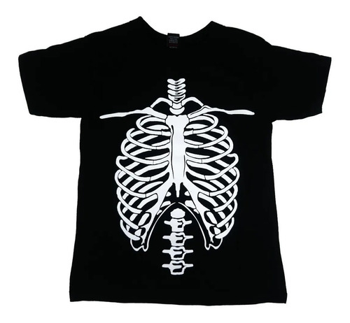 Camisetas Estampadas Huesos Esqueleto