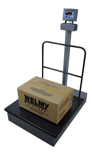 Imagem 2 de 4 de Balança 1 Tonel Industrial Eletromecânica 1000kg W1000 Welmy