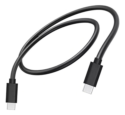 Cargador Rápido 50w Compatible Motorola Moto Z3 Play Negro
