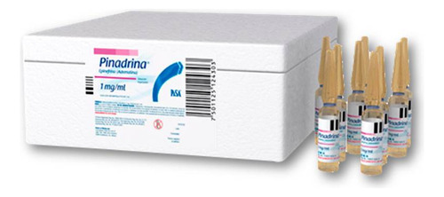 Pinadrina 2% 20mg/1ml Caja Con 50 Ampolletas 50 Solucion