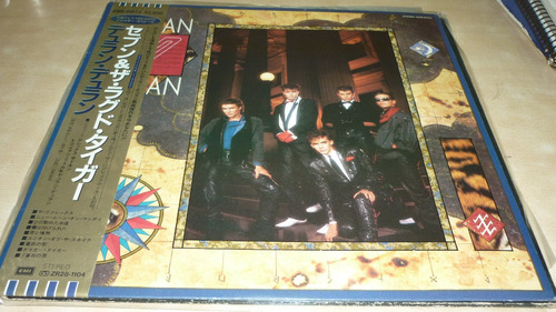 Duran Duran Seven Ragged Tiger Vinilo Japon 10 Puntos Obi