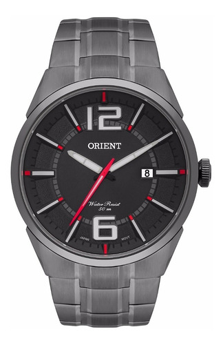 Reloj para hombre Orient Mpss1004 G2gx negro analógico