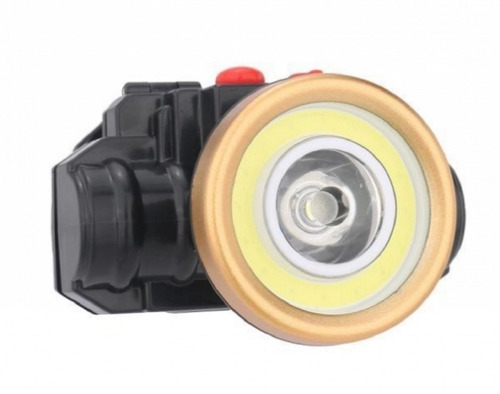 Imagen 2 de 7 de Linterna Frontal Recargable Foco Cabeza Foco Minero 300lm