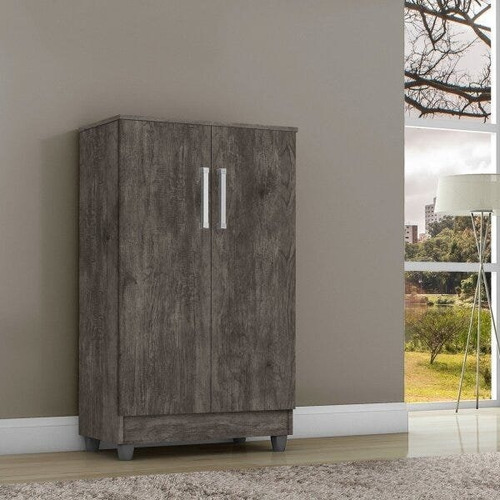 Armario multiuso de 2 puertos y 3 portones Smart J&a Wt