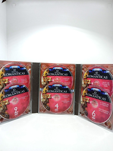 Imagen 4 de 9 de 10 Películas Románticas - 6 Cd's - Colección Cine Club