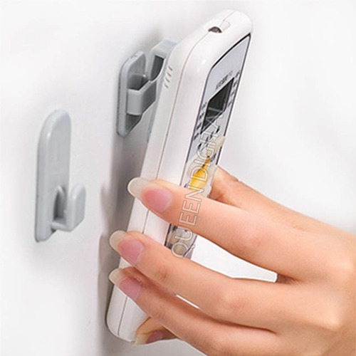Imagen 2 de 10 de Soporte Para Control Remoto Universal Adhesivo 2 Unidades Bl