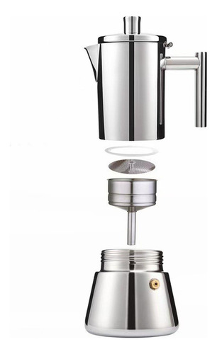 Pot Coffee Cafetion Multifuncional Prata Para Indução